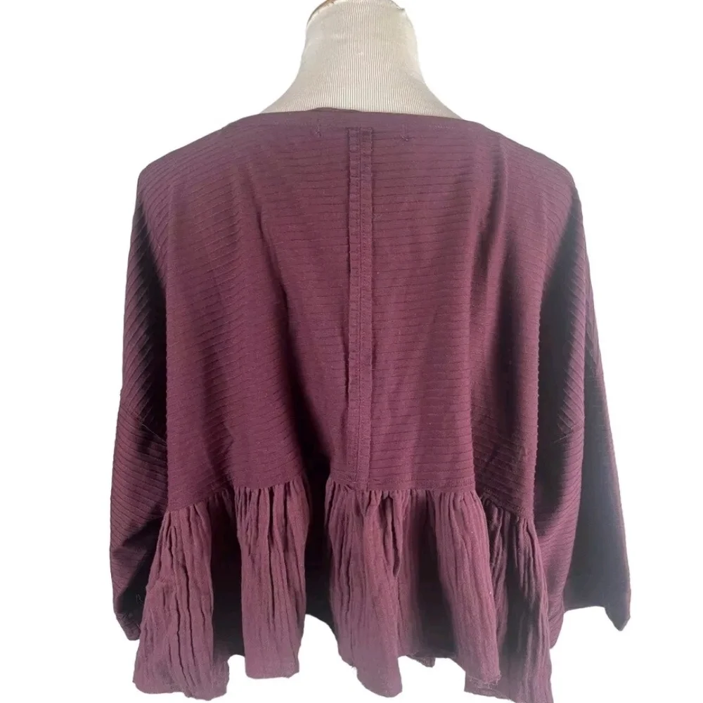 NWT Free People Dallas Henley Size Medium - Picture 3 of 4